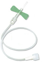 AirTite Products Scalp Vein Infusion Set SecureTouch™ 23 Gauge 3/4 Inch 12 Inch Tubing Without Port - Case of 500 - 27706-CS