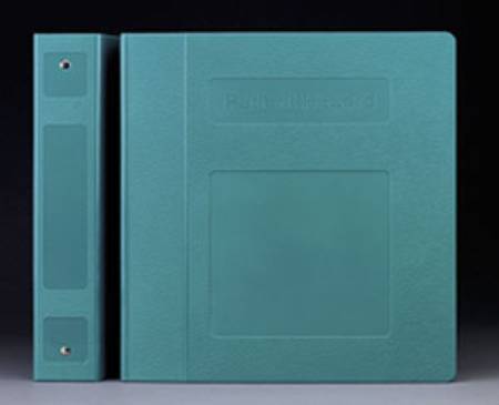 First Healthcare Products Binder Titan 3 Ring Hunter Green 250 Sheets Side Opening - Each - M90260R3-EA