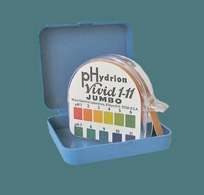 Fisher Scientific pH Paper in Dispenser Hydrion™ 1.0 to 11.0 - Each - 1485012A-EA
