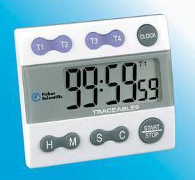 PANTek Technologies LLC Electronic Stop Watch / Timer Count Down Traceable® 100 Hours Digital Display - Each - 1464917-EA