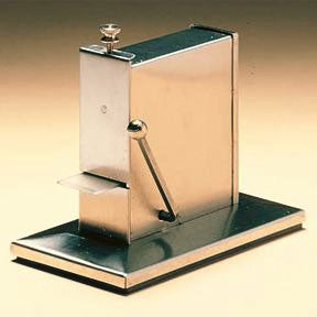 Fisher Scientific Microscope Slide Dispenser Boekel™ Metal Stainless Steel Manual Lever 54 Slide Freestanding - Each - 125925-EA