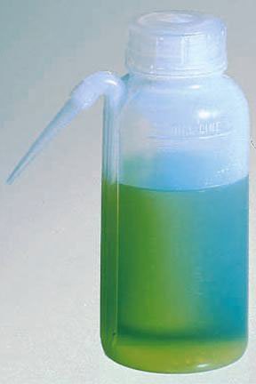 Fisher Scientific Wash Bottle Nalgene™ Unitary™ Wide Mouth LDPE 125 mL (4oz.) - Pack of 6 - 0340910C-PK