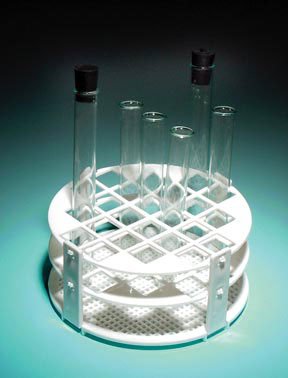 Fisher Scientific Test Tube Rack 24 Place 20 mm Tube Size 145 X 70 mm - Each - S90342-EA