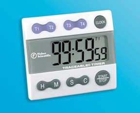 Fisher Scientific Electronic Stop Watch / Timer Large Digit Traceable® 100 Hours LCD Display - Each - S407992-EA
