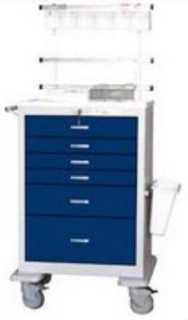Future Health Concepts Anesthesia Cart Package - Each - FANES-PKG-EA