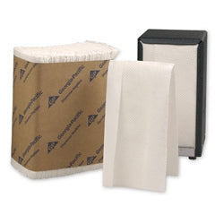 Georgia Pacific Dispenser Napkin Hynap® White Paper - Case of 40 - 33201-CS