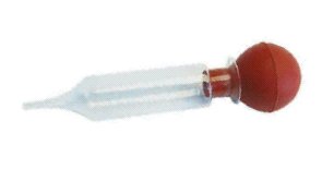 Graham-Field Irrigation Bulb Syringe Grafco® Rubber/Flint Glass Individually Boxed NonSterile Reusable 2 oz. - Each - 3477-EA