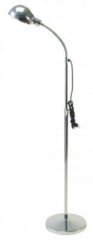 Graham-Field Gooseneck Exam Light Grafco® Floor Standing Incandescent 60 Watt Chrome - Each - 1697-1-EA
