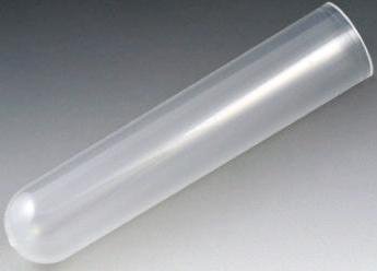 Globe Scientific Test Tube Round Bottom Plain 16 X 75 mm 8 mL Without Color Coding Without Closure Polypropylene Tube - Case of 1000 - 119040A-CS