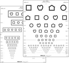 Good-Lite Preschool Eye Test Chart Good-Lite® 10 Foot Distance Acuity Test - Each - 250100-EA