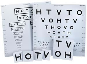 Good-Lite Eye Chart Good-Lite® 10 Foot Distance Acuity Test - Each - 600303-EA