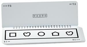 Good-Lite Preschool Eye Test Chart Lea Symbols® 10 Foot Distance Acuity Test - Each - 258700-EA