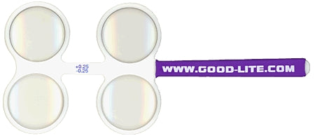Good-Lite Hyperopia Screening Flipper 1.5 Lens Type, Plastic, White - Each - 127150-EA