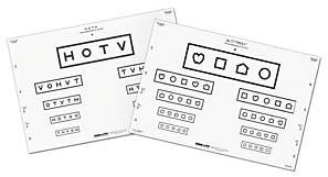 Good-Lite Preschool Eye Test Chart Good-Lite® 10 Foot Distance Acuity Test - Each - 250500-EA