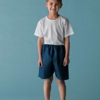 Graham Medical Products Exam Shorts MediShorts® Small Navy Blue Nonwoven Pediatric Disposable - Case of 50 - 53580-CS
