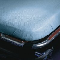 Graham Medical Products Stretcher Sheet Snug-Fit® Fitted Sheet 30 X 84 Inch Blue Polyethylene Disposable - Each - 44547-EA