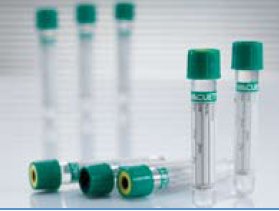Greiner Bio-One VACUETTE® Venous Blood Collection Tube Analyte Determination Lithium Heparin Additive 13 X 100 mm 6 mL Green / Black Ring Pull Cap Polyethylene Terephthalate (PET) Tube - Box of 50 - 456088-BX