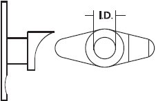 Olympus America Inc Ear Ventilation Tube Paparella 2000 Type 2 1.14 mm Silicone Blue - Box of 6 - 70140255-BX