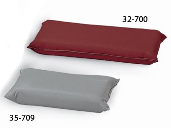 Hausmann Industries Table Pillow Firm 14 X 22 X 3 Inch Claret Reusable - Each - 32-V25-EA