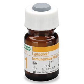 Bio-Rad Laboratories Multi-Analyte Control Lyphochek® Immunoassay Plus Level 1 12 X 5 mL - Box of 12 - 371-BX