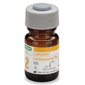 Bio-Rad Laboratories Multi-Analyte Control Lyphochek® Immunoassay Plus Level 2 12 X 5 mL - Box of 12 - 372-BX