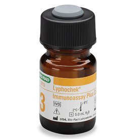 Bio-Rad Laboratories Multi-Analyte Control Lyphochek® Immunoassay Plus Level 3 12 X 5 mL - Box of 12 - 373-BX