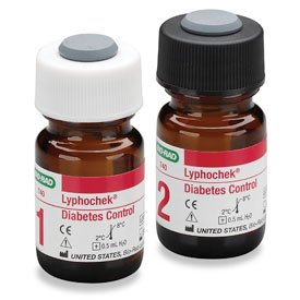 Bio-Rad Laboratories Diabetes Management Test Control Lyphochek® Diabetes 2 Levels 0.5 mL - Pack of 6 - 740-PK