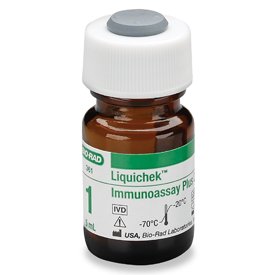 Bio-Rad Laboratories Immunoassay Control Liquichek™ Plus Multiple Analytes Level 1 12 X 5 mL - Box of 12 - 361-BX