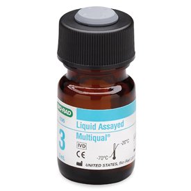 Bio-Rad Laboratories Liquid Assayed Control Multiqual® Multiple Analytes Level 3 12 X 3 mL - Box of 12 - 696-BX