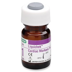 Bio-Rad Laboratories Control Liquichek™ Cardiac Markers LT Level 1 6 X 3 mL - Box of 1 - 146-BX