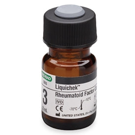 Bio-Rad Laboratories Immunology Control Liquichek™ Rheumatoid Factor (RF) Level 3 2 mL - Box of 6 - 503-BX