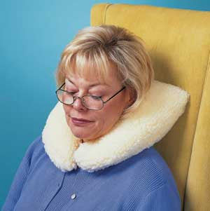 Alex Ortho Neck Support Pillow 13 Inch Depth Polyester Fiber Hook and Loop Strap Fastening - Each - NC6400-EA