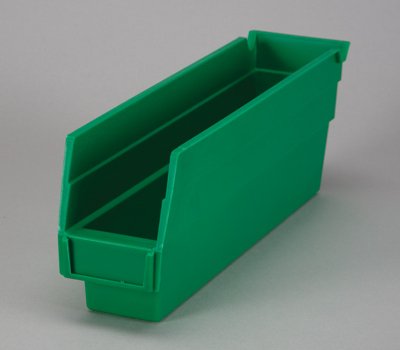 Health Care Logistics Shelf Bin Blue Plastic 2-3/4 X 4 X 11-5/8 Inch - Each - 1435B-EA