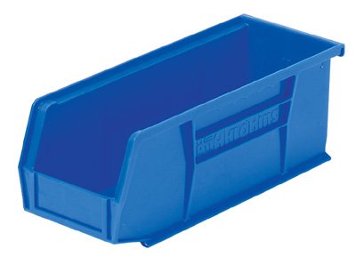 Health Care Logistics Storage Bin HCL® Super Tough Red Plastic 4 X 4-1/8 X 10-7/8 Inch - Each - 1401R-EA