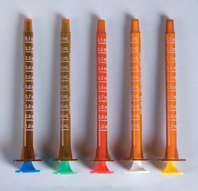 Health Care Logistics Oral Medication Syringe Comar® Oral Tip Without Safety - Pack of 50 - 17233W-PK