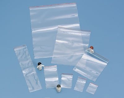 Health Care Logistics Reclosable Bag Minigrip® 4 X 6 Inch Plastic Clear Zipper Closure - Pack of 100 - 7525-PK
