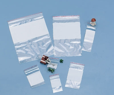 Health Care Logistics Reclosable Bag Minigrip® Zippit® 5 X 8 Inch Plastic Clear Zipper Closure - Pack of 100 - 7547-PK