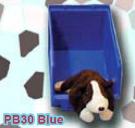 Healthmark Industries Storage Bin Blue Plastic 5 X 5.8 9-1/2 Inch - Each - PB30 BL-EA