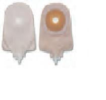 Hollister Urostomy Pouch Premier™ One-Piece System 9 Inch Length Drainable Convex, Pre-Cut - Box of 5 - 8493-BX