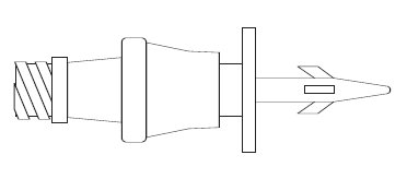 ICU Medical Vial Adapter LifeShield® - Each - 1200701-EA