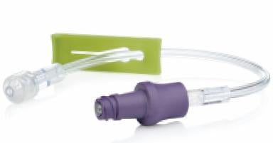 ICU Medical IV Extension Set Clave™ 7 Inch Tubing Without Filter Sterile - Case of 50 - 1971501-CS