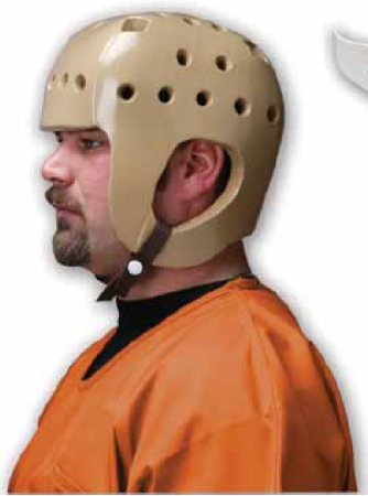 Humane Restraint Soft Shell Helmet Tan Large - Each - 9829 LARGE-EA
