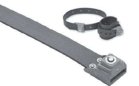 Humane Restraint Locking Belt One Size Fits Most Humane Restraint L-300 Lock - Each - BL-124 POLY 24"-EA