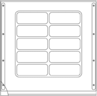 Invacare Seat Upholstery Kit - Each - 8881127525/U67-EA