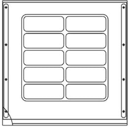 Invacare Wheelchair Seat Upholstery For 9000 XT Wheelchair - Each - 1127531-EA