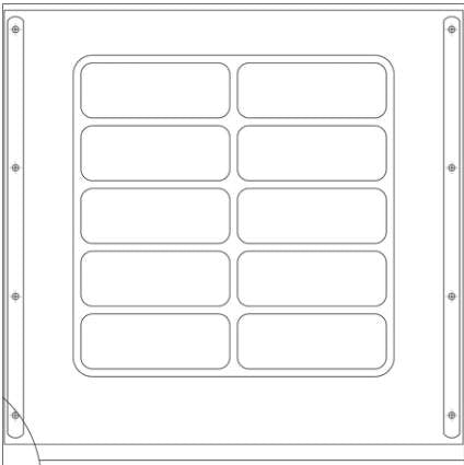 Invacare Seat Upholstery Kit - Each - 8881127528/U550-EA