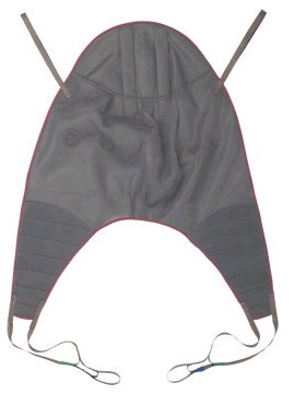 Invacare Universal High Sling With Head and Neck Support 4 Strap Medium 500 lbs. Weight Capacity - Each - 2485957-EA