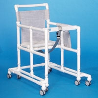 IPU Walker with Wheels Extra Tall Ultimate PVC Frame 400 lbs. Weight Capacity 34-3/4 to 40-3/4 Inch Height - Each - ULT99 ET-EA