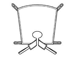 Joerns Healthcare Quick Fit Deluxe Sling Hoyer® 6 Point Large 300 lbs. Weight Capacity - Each - NA1056-EA