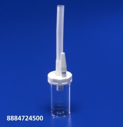 Cardinal Specimen Container Argyle™ 40 mL (1.35 oz.) Screw Cap Unprinted Sterile - Each - 8884724500-EA